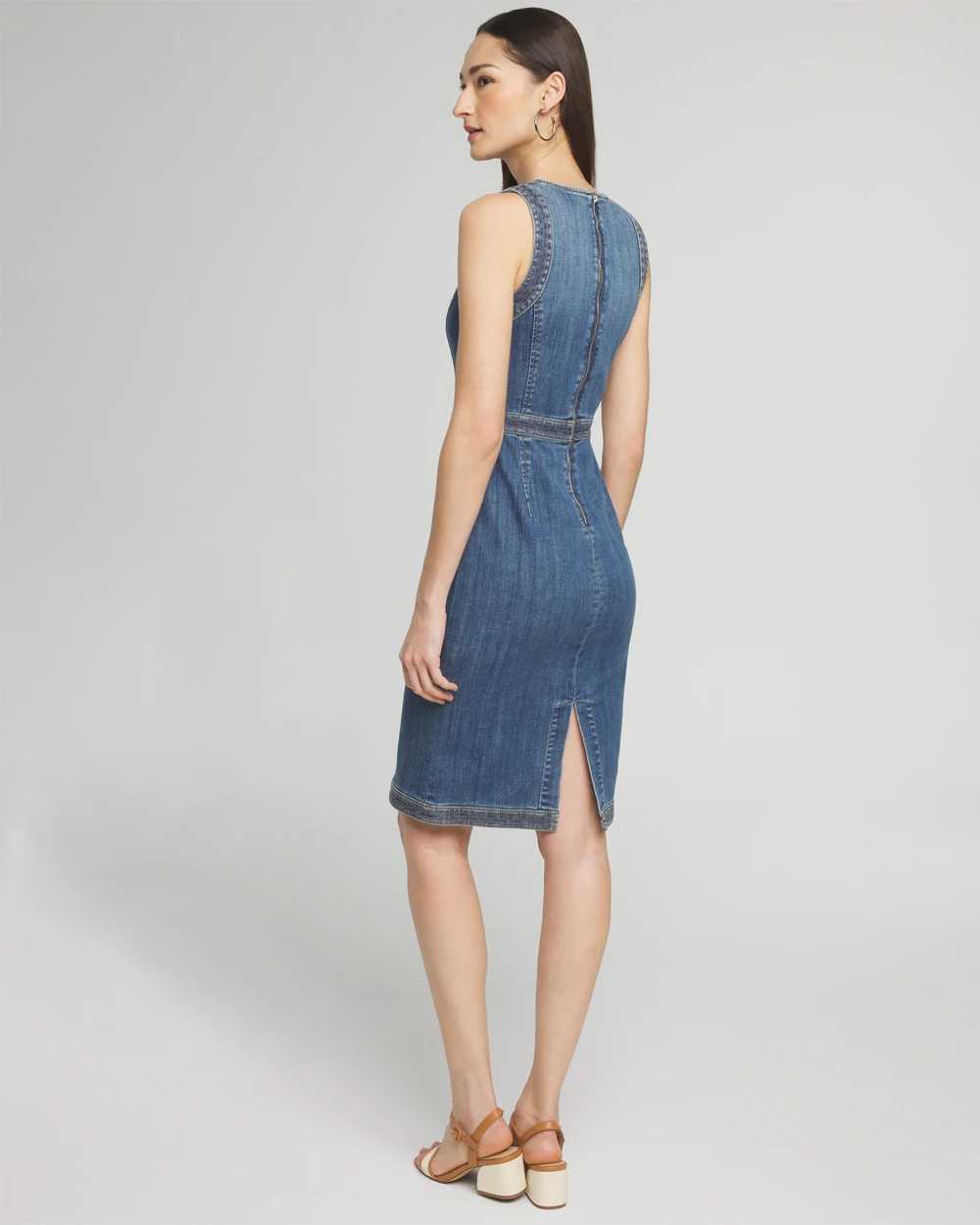 Whbm denim dress clearance